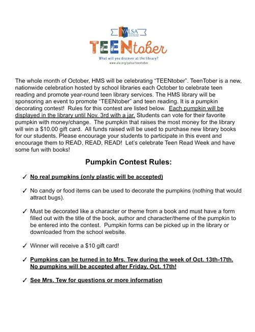 Pumpkin Contest