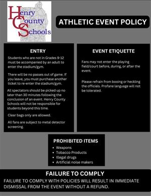 Sporting Events Rules