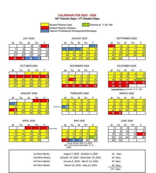 calendar