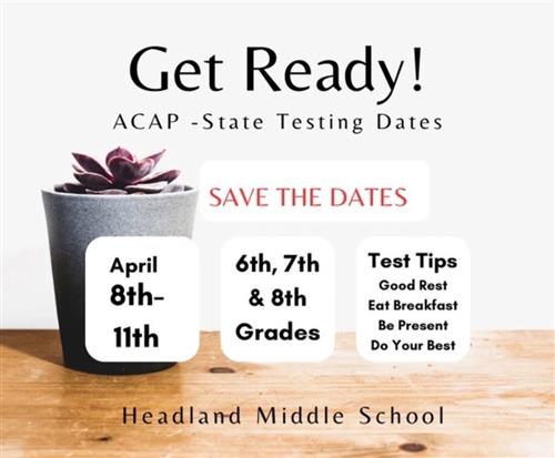 testing dates